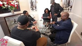 Lyric Sky Hardcore Big Tit Ebony Gangbang 4 BBC