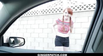 Krystal Orchid's Teenage Redhead Fantasy with a Massive Cock