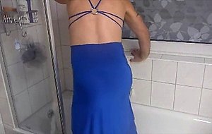 Franziska in blau