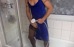 Franziska in blau