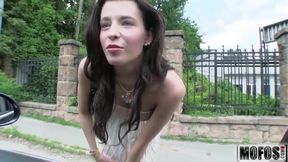 Taking a Ride With Two Swingers video starring Elisabeth