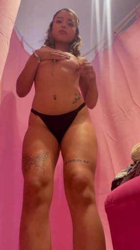 Female Onlyfans Model in Studio