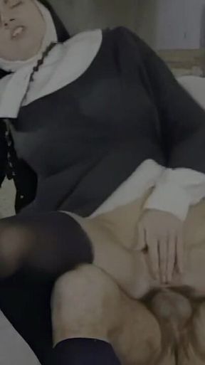 The Worker Destroys the Cloistered Nun's Ass