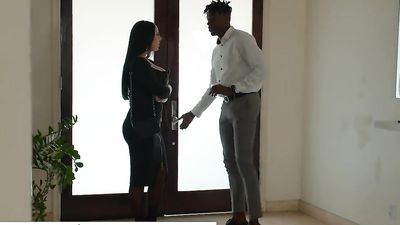 Naughty America - Angela White does everything for Husbands Promotion