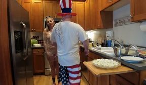 Hot Wife Taylor In A 4th Celebration