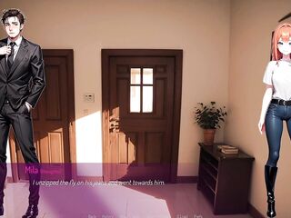 Amateur Lewd Wife Enticed Her Spouse and Creampied - CG Comics Animated Porn - Mila Ai