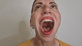 Half Her Face Is Her Mouth