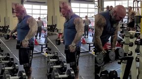 it in the gym today!