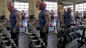 killing it in the gym today!