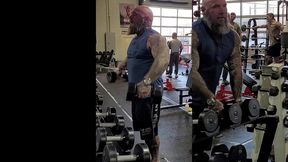 it in the gym today!