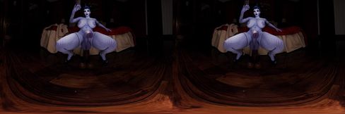 Widowmaker - Futanari Got a Dildo Bigger Than her Dick