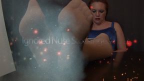 Nude stockinged feet Ignore you 07