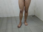 Bathing selfie for boyfriend teen collage girl