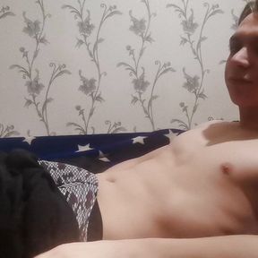 Twink with hard cock