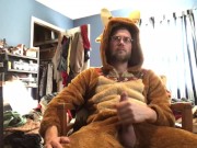 Holiday reindeer cosplay