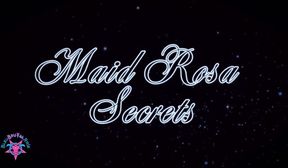 bleubrutalrose - maid rosa secrets ... horny milf house maid waiting for him in sexy lingerie without panties to suck his big li