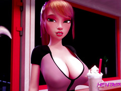 NEW EXCLUSIVE 3D Shemale Dickgirls ANAL Sex Cartoon Animation (ENG Dubbed)