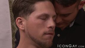 Watch as kinky Roman Todd pounds Killian James tight hot ass until cumshot