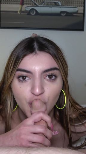 20-year-old Julia James Lets Older Tad Pole Cum Inside