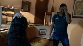 pedi para morar na casa do meu melhor amigo, e ainda comi a mulher rabuda dele