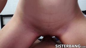 Slim blonde Dez Hansen penetrated deep by stepbros big cock