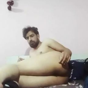 Asian boy masturbating