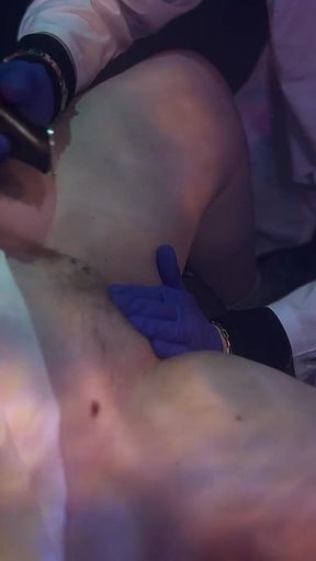 He Shaves My Bush During Medical Check up