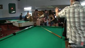Bella Rossi and the pool hall