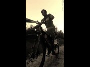 Bicycle Gym with Natural Muscle Guy Andy Autumn 2022 Halloween MTB Edition Part 2