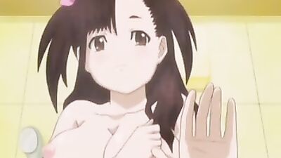 Watch this hot Japanese cartoon babe get her big tits and mouth stuffed in POV hentai action