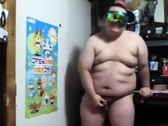 Young Asian Chub jerking