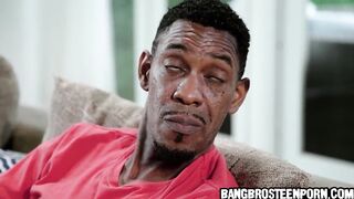 african stepdad gets inside hot tub with his mistress and 039