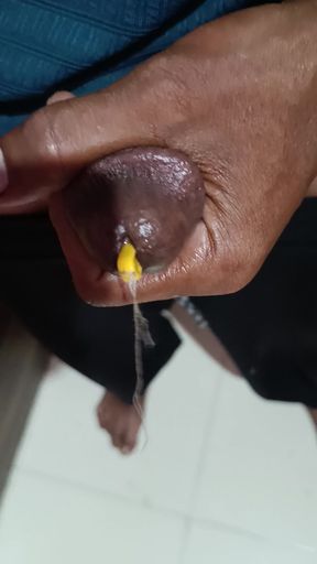 Black Big cock cum in mouth
