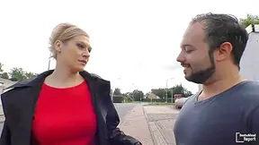 German Blonde Amateur Gets Cum On Tits In Hardcore Pickup And Fuck