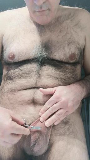 I Shave My Cock and They Soap My Chapel and Then a Good Handjob