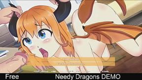 Desperate Dragons (Steam Demo Game) Visual Novel