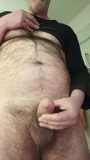 I Happily Cum in My Friend's Bathroom