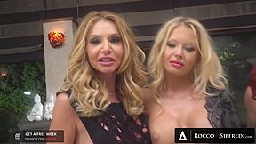 Large Jock Hunks Group-sex & Run A Educate On 4 Sexy Milfs! + Cum Swallowing!