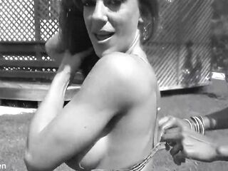 Shannon And Shi Get Some Cum All Over Their Admirable Large Boobs In The End