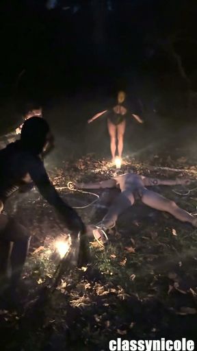 Halloween Enchantresses Enjoy a Suck and Fuck Ritual