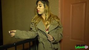 Petite Latina Camille Lixx Gets a BBC Anal Creampie