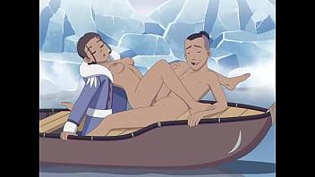 Katara and Sokka with cum inside