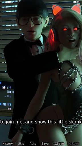 Sexbot - Blonde Fembots Love Ntr - a 3D Porn Gameplay