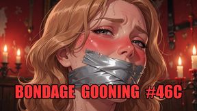 Bondage Gooning #46C: Leather Mistress Tape Dominion Goon State (Animated, Music)