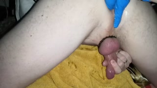 Just anal fisting and cum