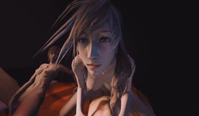 Final Fantasy - Lightning and Serah Double Team You - Part 2 (A XXX Parody)