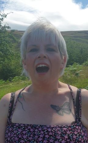 Squirting Orgasm in the Beautiful Northumberland National Park