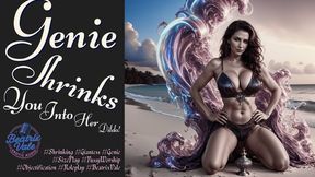 Genie Shrinks You Into Her Dildo