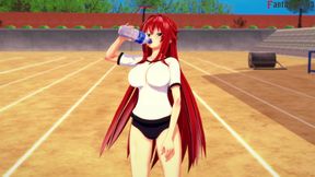 Rias Gremory Seduces Me and Invite Me to Fuck in the Gym - Dxd Ntr Madness Series