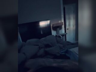 POV in couch grabbing my penis